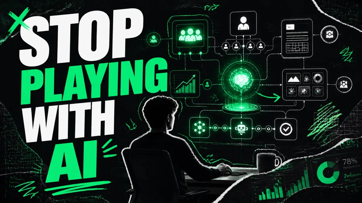 Stop Playing with AI: How to Turn Generative Tools into Your Business Infrastructure