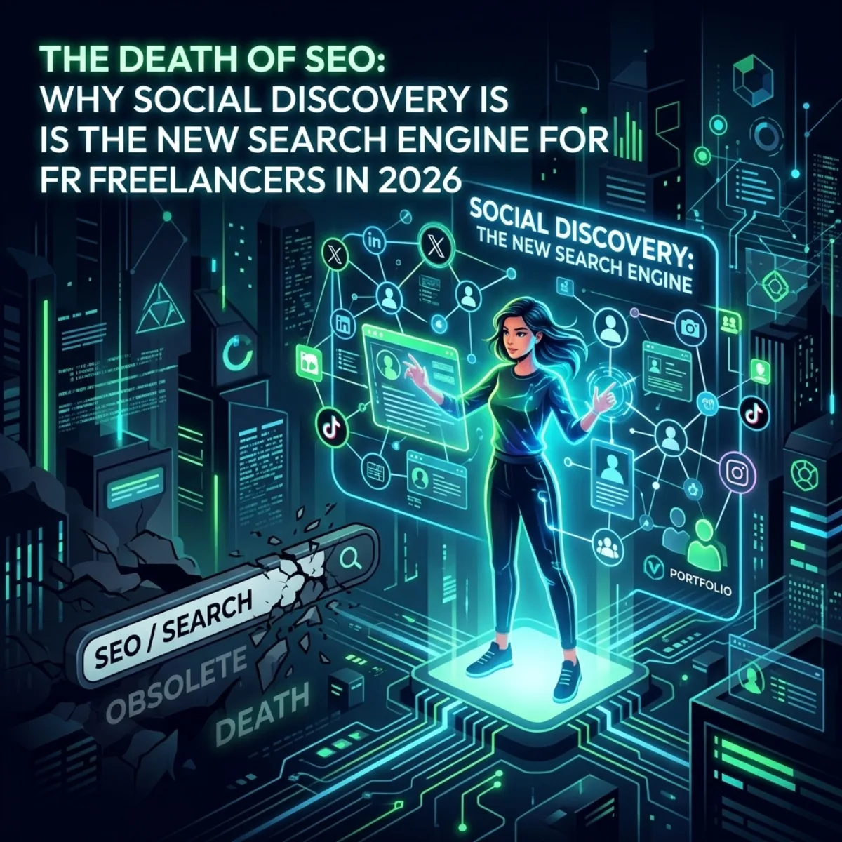 The Death of SEO: Why Social Discovery is the New Search Engine for Freelancers in 2026